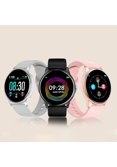 Tenfowee "zl01 Akıllı Bileklik: Nabız, Tansiyon, Oksijen Ölçer, Adım Sayar, Uyku Takip, 1.3 İnç Renkli Ekran"