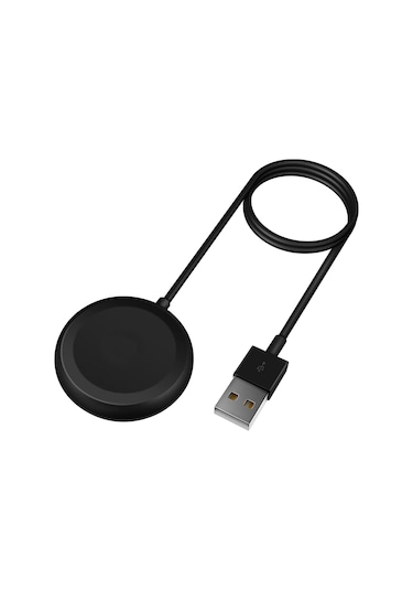 Maiyame Samsung Uyumlu Saat Şarj Cihazı Watch4/watch3active/active2 Saat Kablosuz Şarj Siyah İçin Uygundu