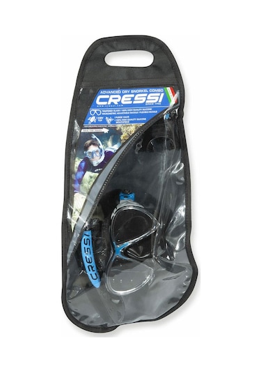 Cressi Big Eyes Evolution+Alpha Ultra Dry Maske Şnorkel Set
