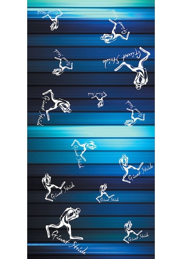Blue Waves Towel
