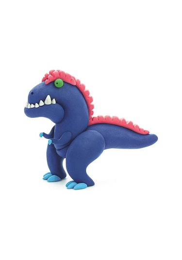 Hey Clay Hava İle Kuruyan Kil 6'lı Kutu - Mega Dinozorlar Lagosuchus, Allosaurus, Dimetrodon