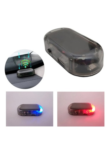 Araç Alarm Işığı Solar Enerjili Yanıp Sönen Güvenlik Uyarı Sistem