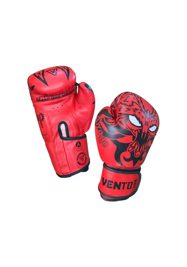 Vento Drago Boks Ve Kick-boks Eldiveni Kırmızı Kırmızı