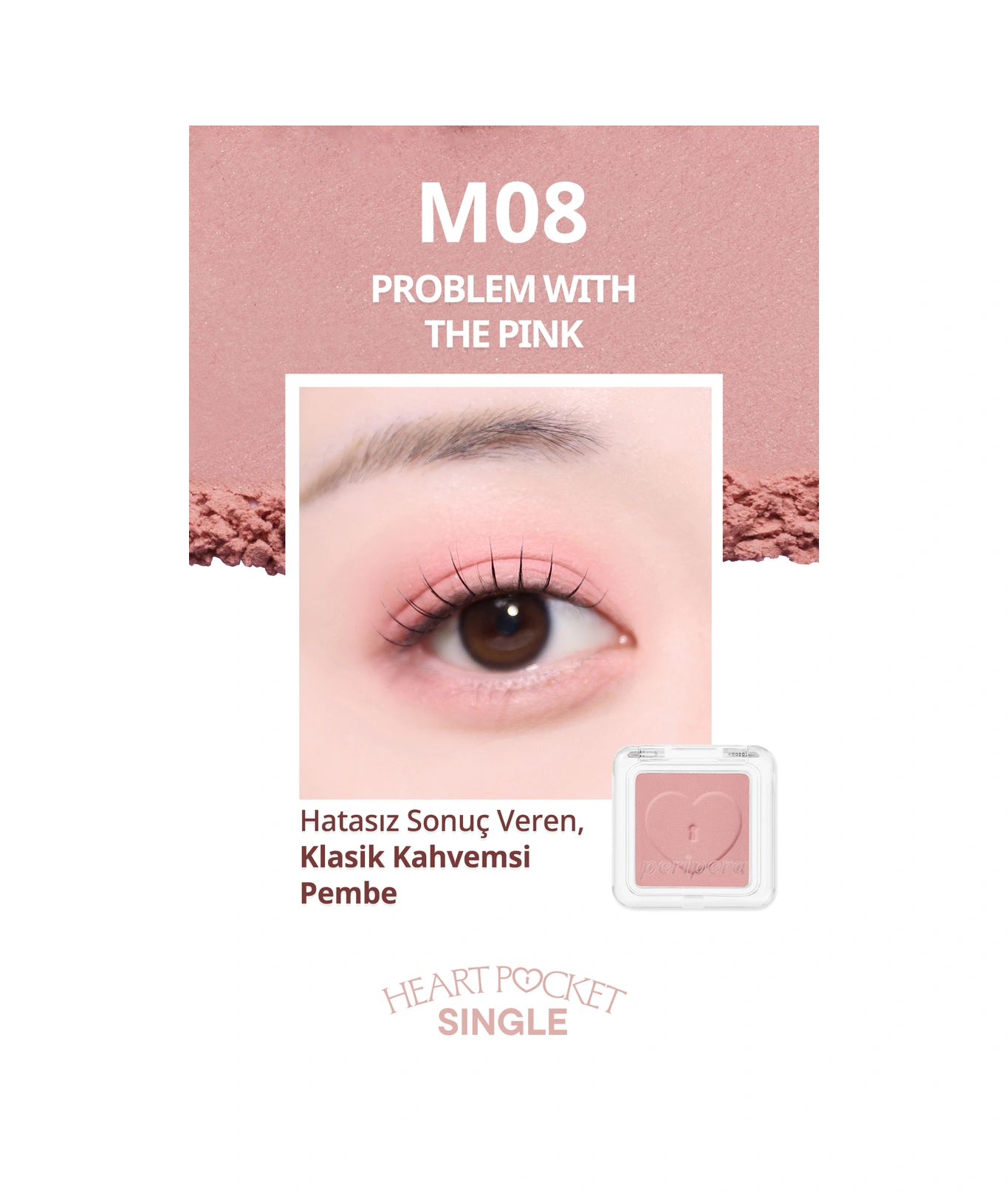 Peripera Heart Pocket Single M08 Problem With The Pink