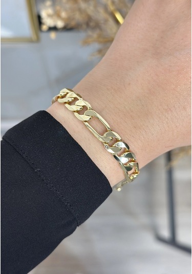 Xp Gold Marka Model Bileklik 21 Cm Altın