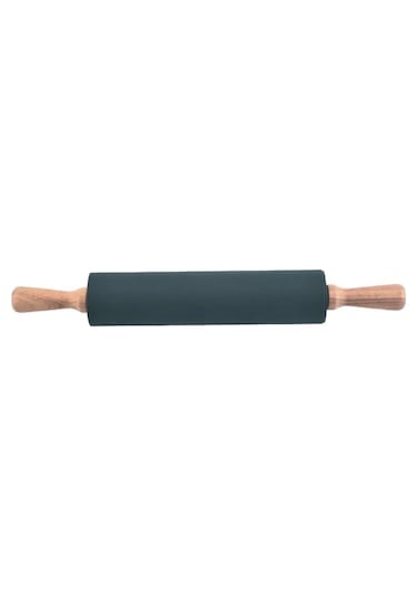 Ahşap Saplı Silindir Hamur Açıcı 19 Cm Pratik Hamur Şekillendirici Merdane
