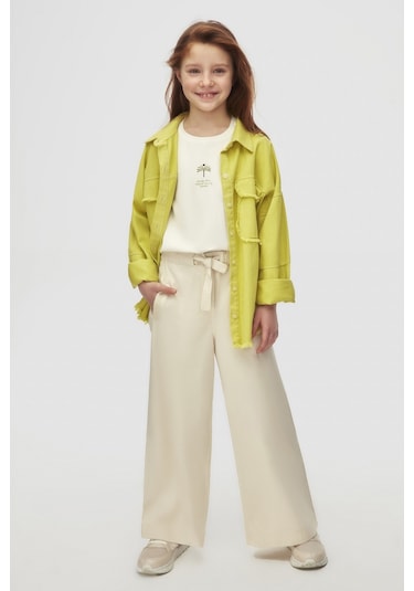 Nk Kids Sandshell Kız Çocuk Gömlek 38321n Açık Yeşil