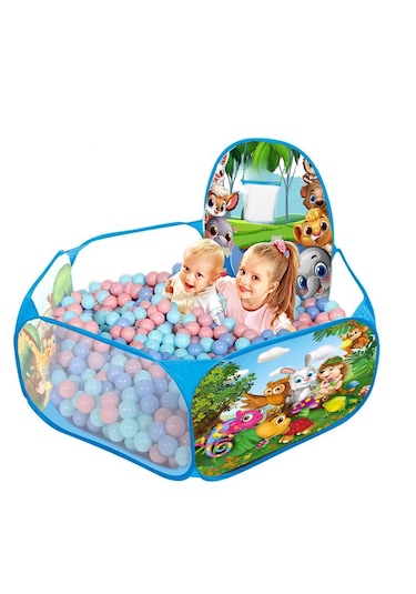 Katlanabilir Top Havuzu 100 Adet Havuz Top Potalı Oyun Parkı Kolay Kurulum ,taşınabilir Tasarım