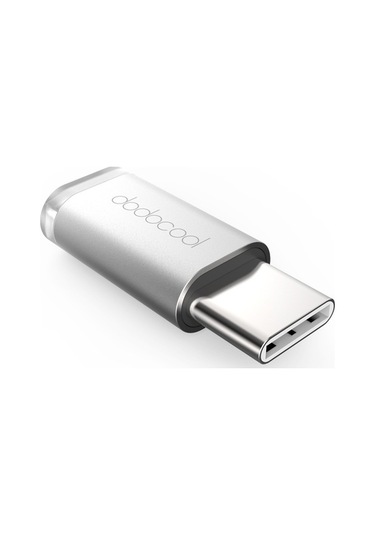 Pazly Usb-c Mikro-usb Dönüştürücü, Gümüş, 480 Mbps, Hızlı Şarj, Alüminyum, Telefon/tablet Uyumlu