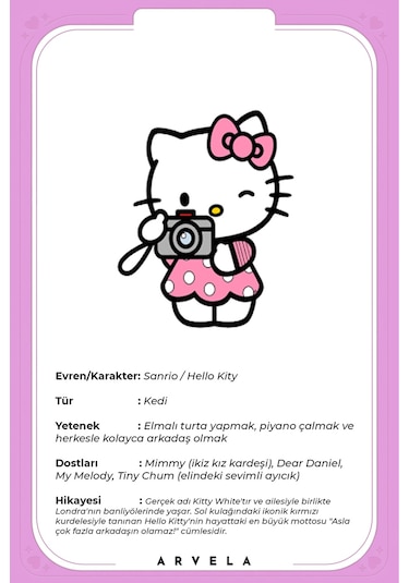 Hello Kitty Karakterleri - Eğitici Oyuncak - Koleksiyon