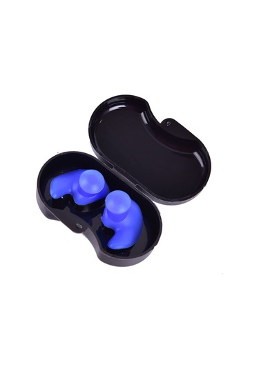 Yumuşak Su Geçirmez Silikon Yüzücü Kulaklığı Siyah Kutu N11.141