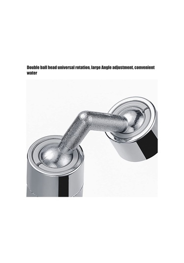 360 Dönen Musluk Genişletici Havalandırıcı, Sıçramasına Gümüş