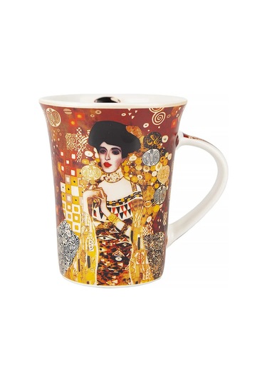 Nouvelle Klimt Çay Ve Kahve İçin Porselen Kupa, 320 Ml 217120274 Kahverengi