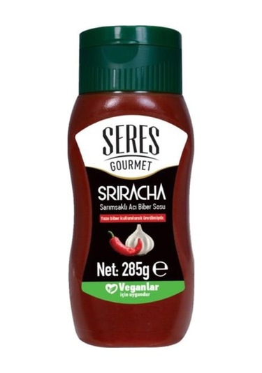 Seres Foods Gourmet Sriracha Sarımsaklı Acı Biber Sosu Pet 285 G
