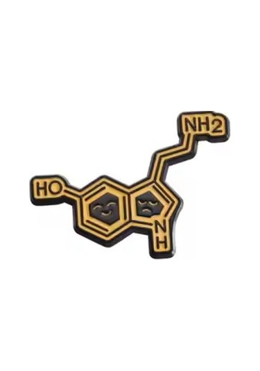 Kimya Bölümüne Özel Medikal Broş P0685 Çok Renkli