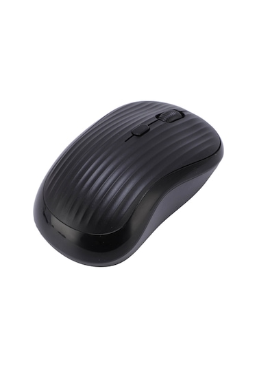 Mufunye Kablosuz Bluetooth 2.4g Çift Modlu Şarj Edilebilir Sessiz Fare - 800/1200/1600 Dpı - Telefon, Tablet, Laptop Uyumlu - Siyah