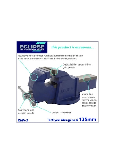 Eclipse Emv-5 Tesfiyeci Mengenesi 125 MM