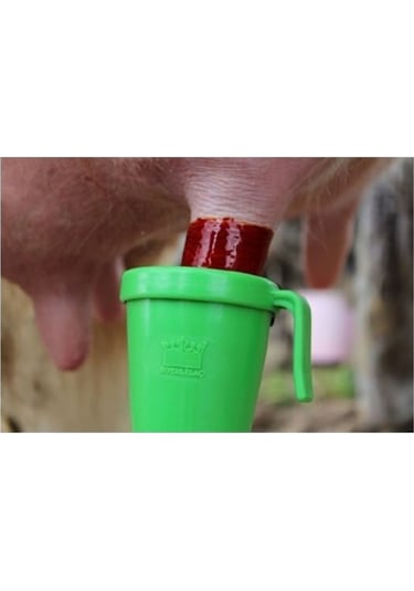 Ambic Sağım Sonrası Meme Daldırma Kabı-Sarı-İngiliz  Menşei