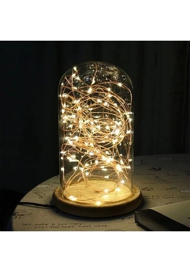 2 Adet 10 Metre Pilli Peri Led, Dekor Işık Günışığı Gün Işığı