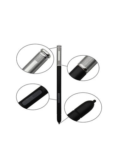 Samsung Galaxy Uyumlu Note 10.1 2014 Ed. P600 İçin Siyah Stylus