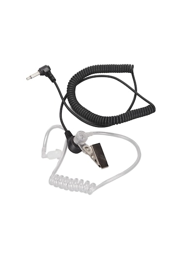 Yaozixa 3.5mm Tek Taraflı Radyo Kulaklığı - Hava Konisi, Ptt Tuşu, Gizli Mikrofon, Yüksek Ses Kalitesi