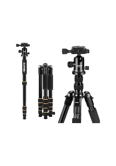 Zomei Q666 Profesyonel Tripod-Yüksek Işçilik Kalitesi