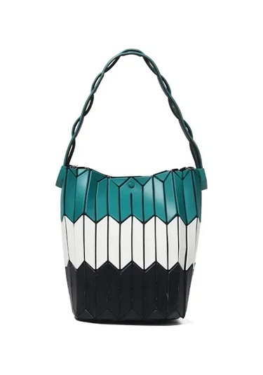 Üst Kolu Bao Çanta Kadınlar İçin 2024 Lüks Tasarımcı Kova El Kol 40g Geo Black