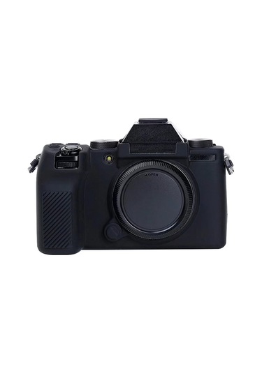 Fujıfılm X-s10 İçin Yumuşak Silikon Koruyucu Kılıf Siyah Diğer