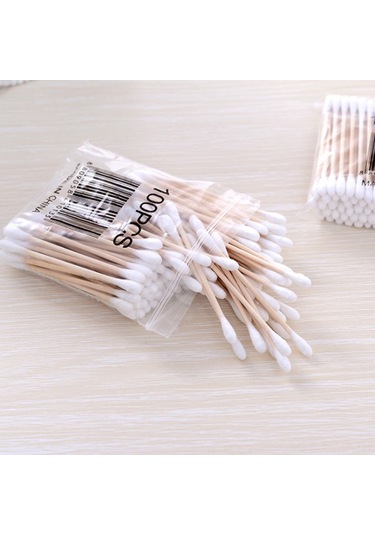Springsun "100 Adet Mikro Pamuklu Çubuk - Hassas Temizlik Ve Makyaj İçin, Elektronik Ve El Sanatlarında Kullanım" Diğer