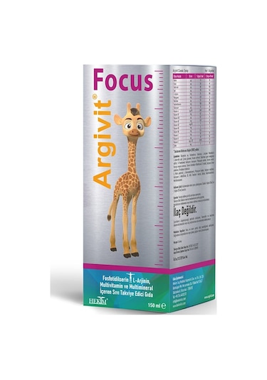 Argivit Focus Multivitamin Şurup 150 ML