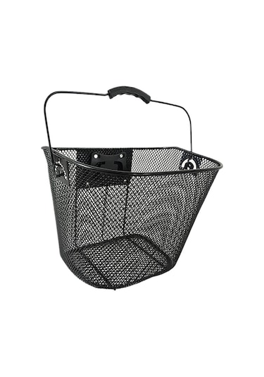 Dinosaurs Dağ Bisikleti Sepeti Sepeti Demir Net Sepet Sepeti Hızlı Bırakma Taşınabilir Sepet Altın