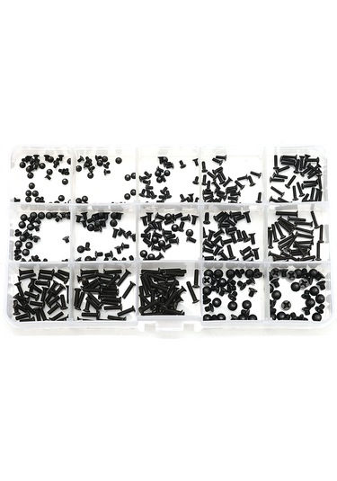 300 Adet Dizüstü Bilgisayar Vida Kiti Seti Onarım İçin Karışık Set