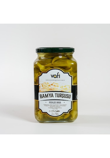Vafi Turşu Serisi Bamya Turşusu 1000cc-500gr-8489
