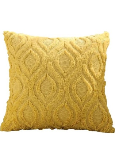 Sarı Atmak Yastık Örtüsü Kolay Değiştirilebilir Dekorasyon Gözyaşı Önleyici Taşınabilir Zarif Görünüm Yastık Kılıfı Yatak Odası Dekor