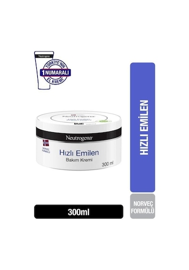 Norveç Formülü Hizli Emilen Bakim Kremi 300 Ml X 4