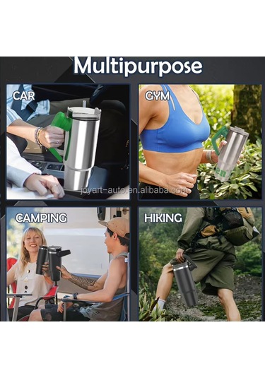 Reedark Stanley 900ml Termal Bardağı - 8 Saat Sıcak, 12 Saat Soğuk Tutar, Döner Kulplu Ve Pipetli Siyah