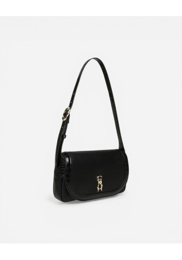 Steve Madden Bkodıakc Black/gold Kadın Siyah Omuz Çantası Bkodıakc