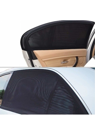 Oto Yan Cam Güneşlik Perdesi Araç Anne Bebek Çocuk Perde Arka Koltuk Emzirme Örtüsü 1 Adet