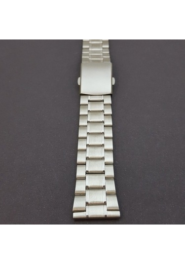 Çelik Metal Kol Saat Kordonu Yandan Basma Anahtarlı 26 Mm (A-01)
