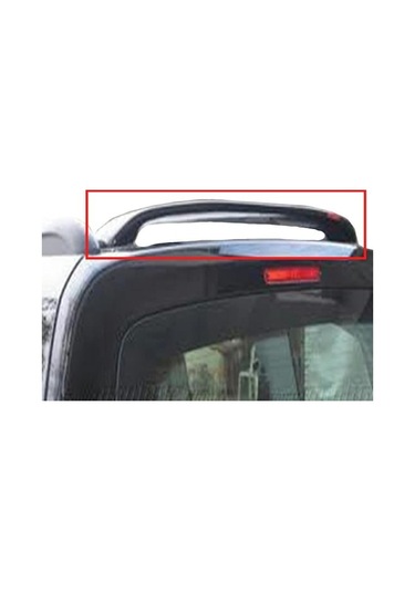 Berlingo Eski Kasa Işıklı Fiber Spoiler Boyasız Astarlı