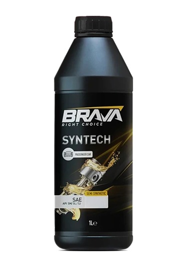 Brava Syntech 10W-50 Yarı Sentetik Motor Yağı 1 L
