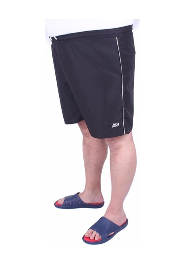 Starbattal Büyük Beden Klasik Deniz Şortu 23677 Sıyah 10