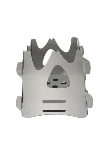 Ankatek Taşınabilir Açık Spor Seyahat Kamp Macera Aracı Mini Ayrılabilir Paslanmaz Çelik Piknik Ocak Ocağı Uygun Piknik Araçları Hızlı Kurulum Ui Gümüş Gümüş