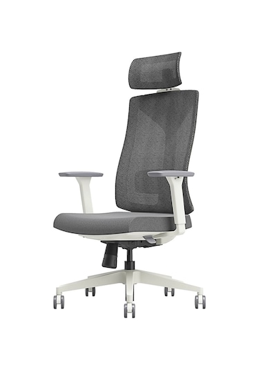 Leader File Sırtlı Multi Mekanizma Ofis Koltuğu-bej-gri 67x118-5-128,5x 70 Cm Gxyxd