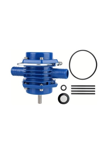 Xuweiwei Blue Manuel Kendinden Emişli Elektrikli Matkap Su Pompası Ev Bahçe Santrifüj Pompa