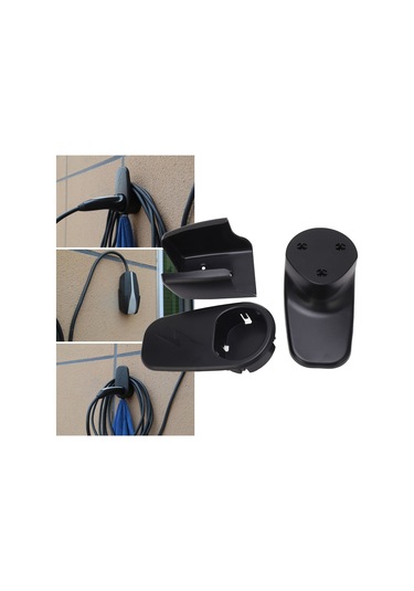 Youtek Tesla Model 3/y/x/s İçin Duvar Tipi Şarj Kablosu Tutucu, Abs Malzeme, Boşluk Tasarrufu, Kabloları Düzenler, Pratik Kullanım, Avrupa Standartı