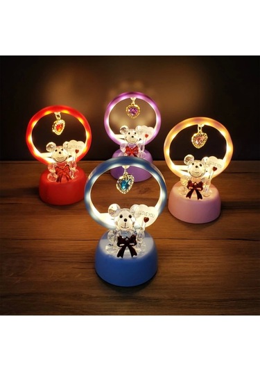 Işıklı I Love You Ayıcık 01