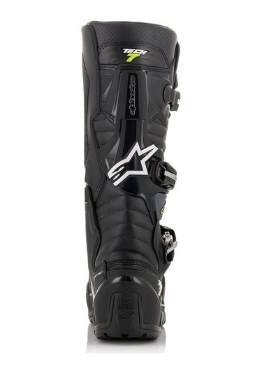 Alpinestars Tech 7 Enduro Drystar Motosiklet Botu Siyah Gri