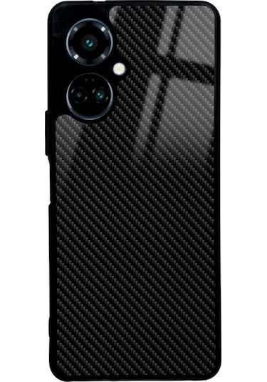 Tecno Camon 19 Carbon Tasarımlı Glossy Telefon Kılıfı Çok Renkli