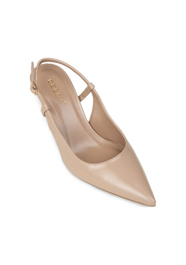 Deery Kadın Bej Slingback Stiletto - Rd420zbejm01 Bej